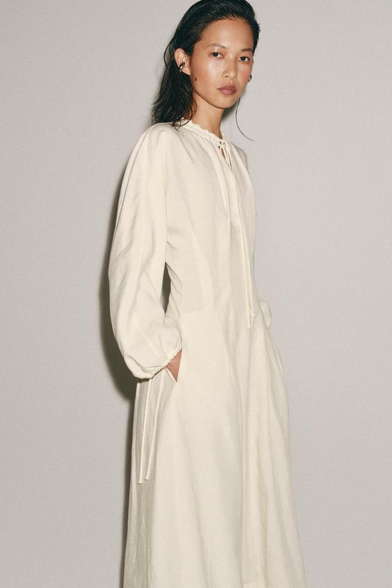 Robe cintrée à la taille ZW Collection