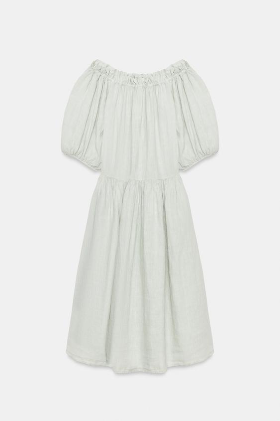 Robe midi 100 % lin ZW Collection