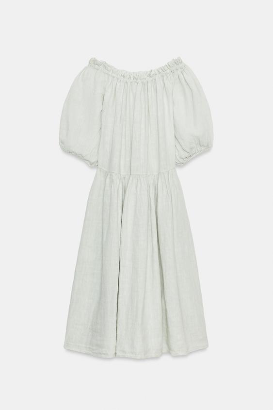 Robe midi 100 % lin ZW Collection