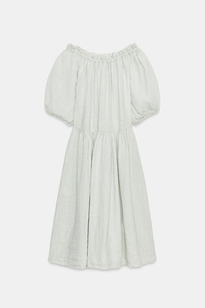 Robe midi 100 % lin ZW Collection
