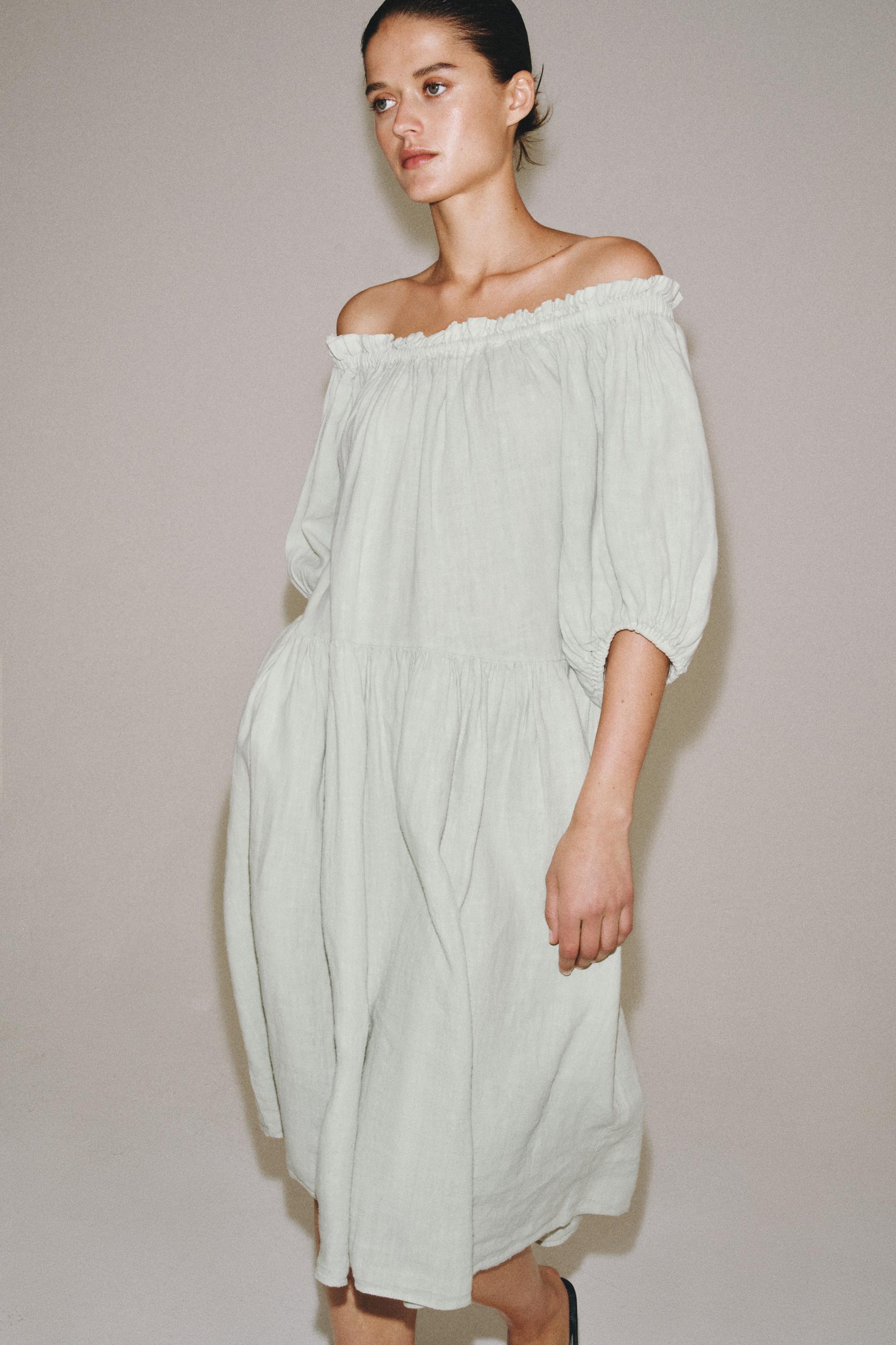 Robe midi 100 % lin ZW Collection