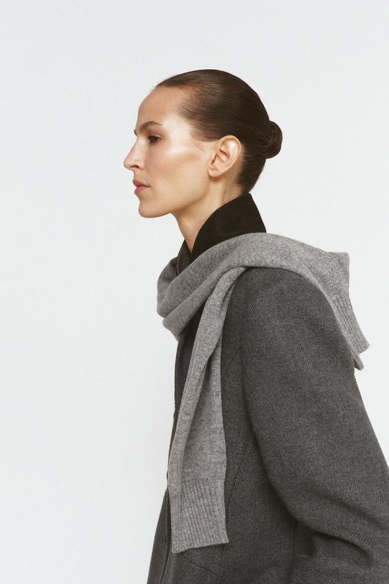 Manteau cintré en laine manteco ZW Collection Édition limitée