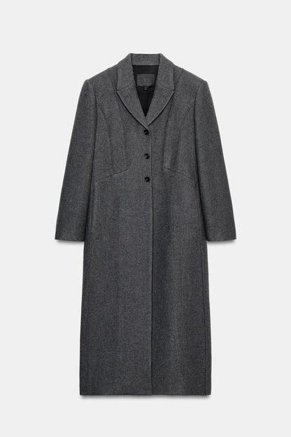 Manteau cintré en laine manteco ZW Collection Édition limitée