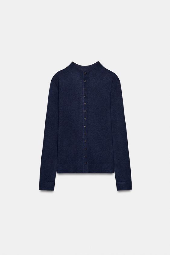 Veste en maille ultrafine
