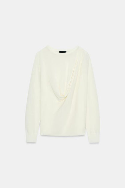 Pull en maille fluide