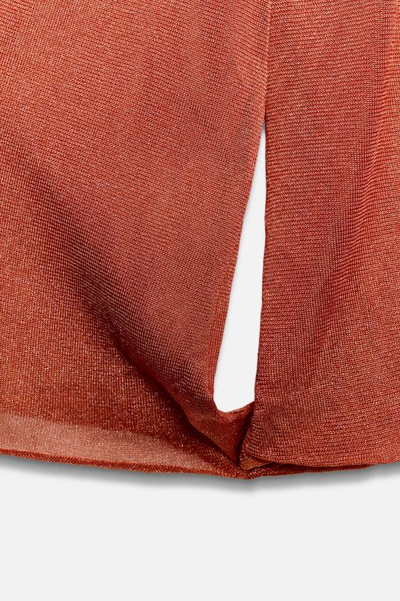 Blouse en maille à col polo