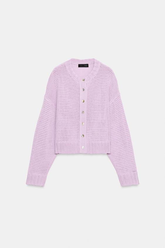 Veste en maille épaisse