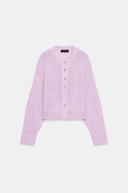 Veste en maille épaisse