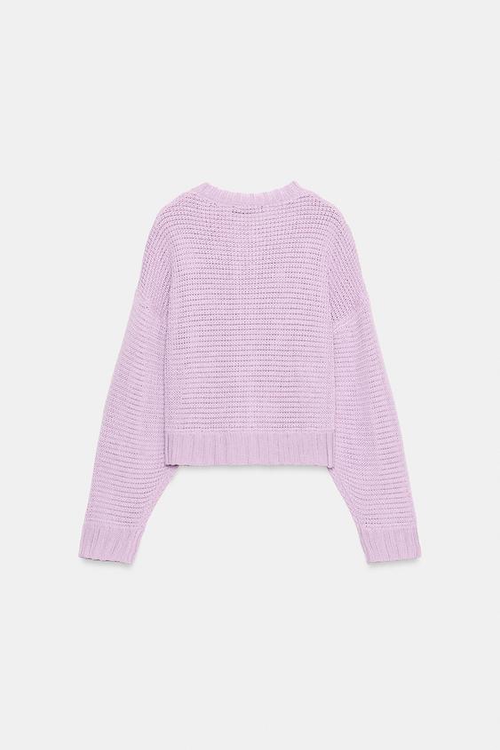 Veste en maille épaisse