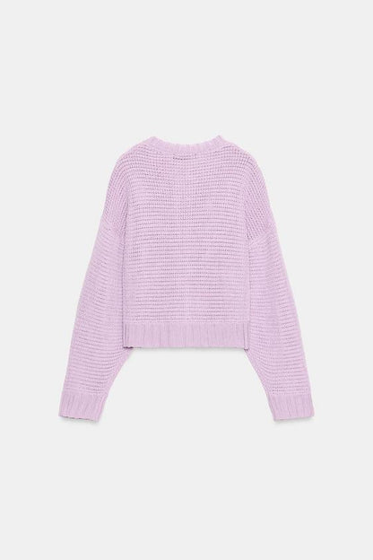 Veste en maille épaisse