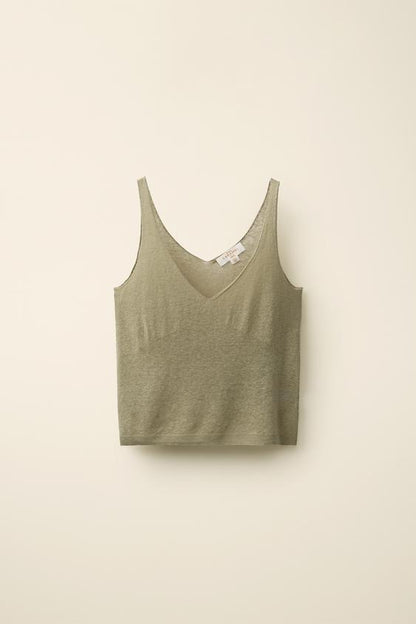 Top en maille à bretelles Caramel London x Zara