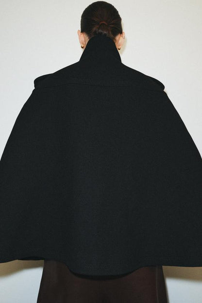 Cape en mélange de laine Manteco ZW Collection