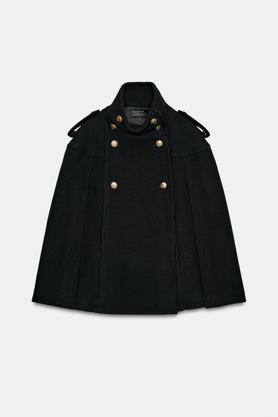 Cape en mélange de laine Manteco ZW Collection