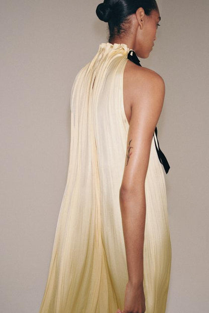 Robe dos-nu satinée ZW Collection