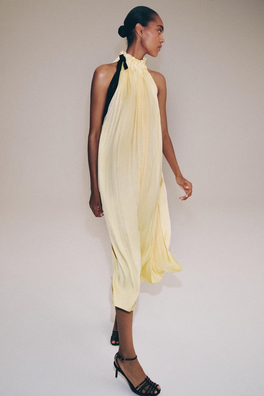 Robe dos-nu satinée ZW Collection