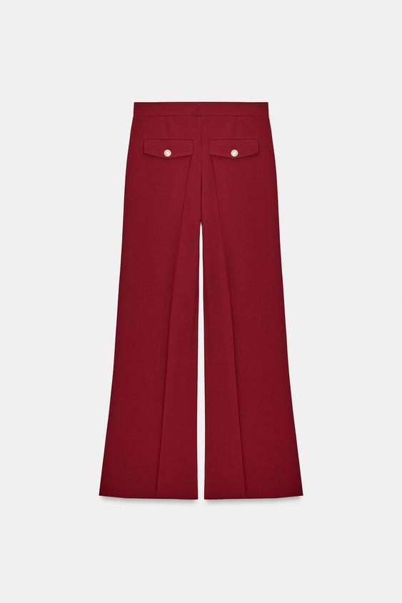 Pantalon large à pinces