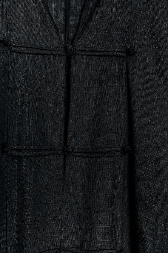 Robe tunique à brandebourgs ZW Collection