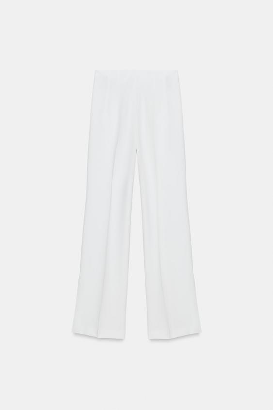 Pantalon coupe évasée à fentes ZW Collection