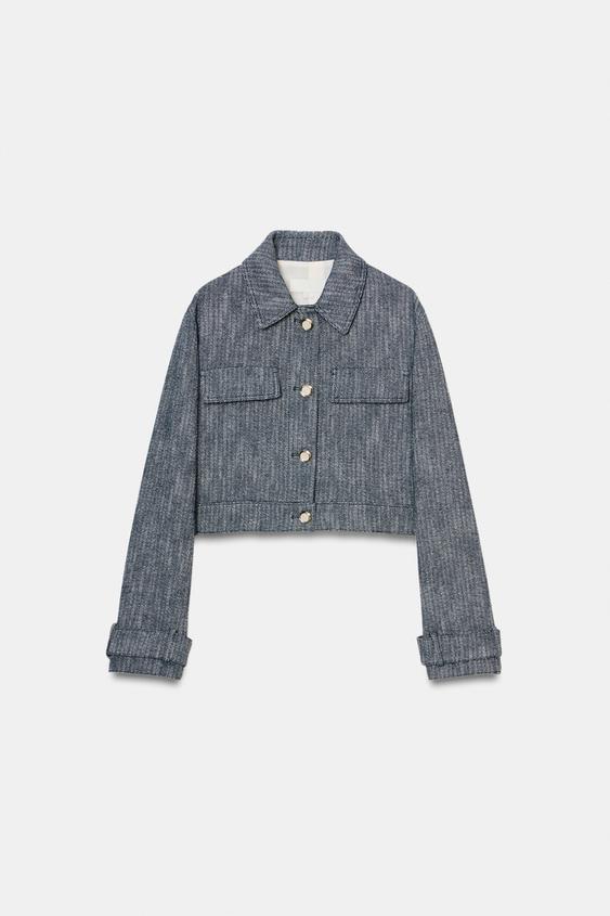 Veste courte structurée