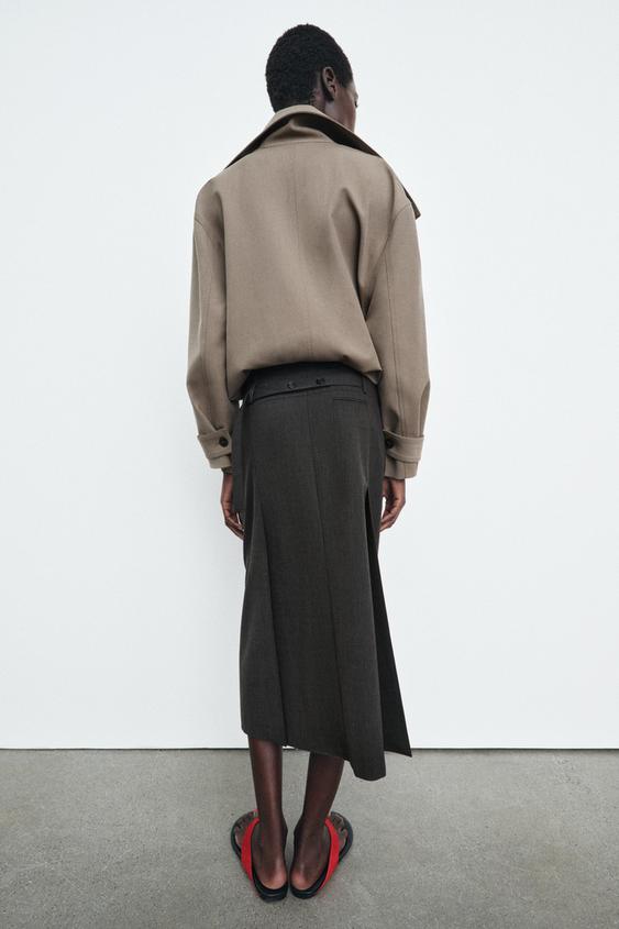 Jupe midi droite ZW Collection