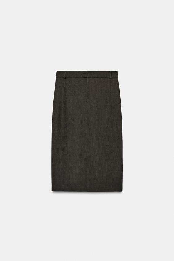 Jupe midi droite ZW Collection