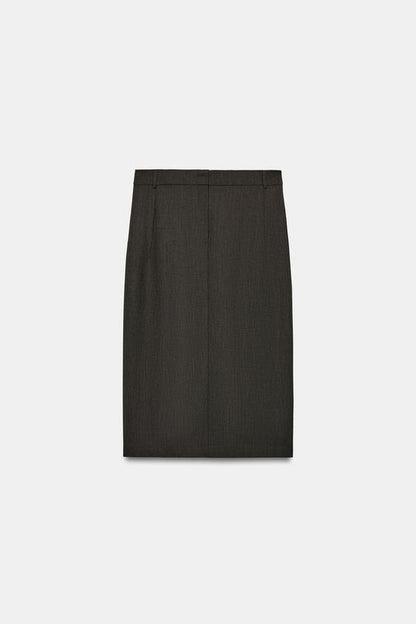 Jupe midi droite ZW Collection