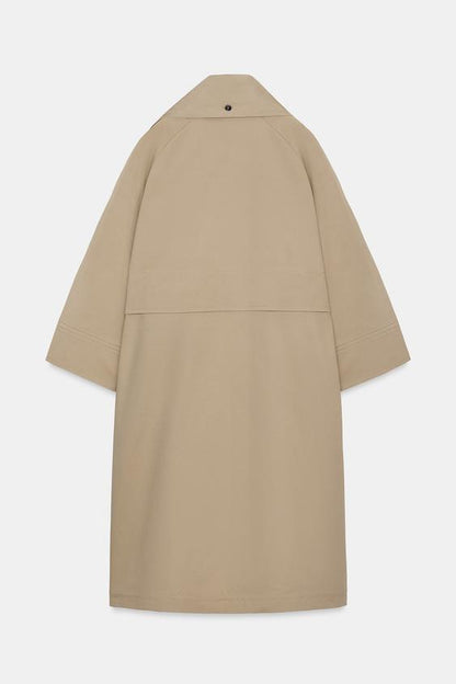 Trench oversize effet foulard ZW Collection Édition limitée
