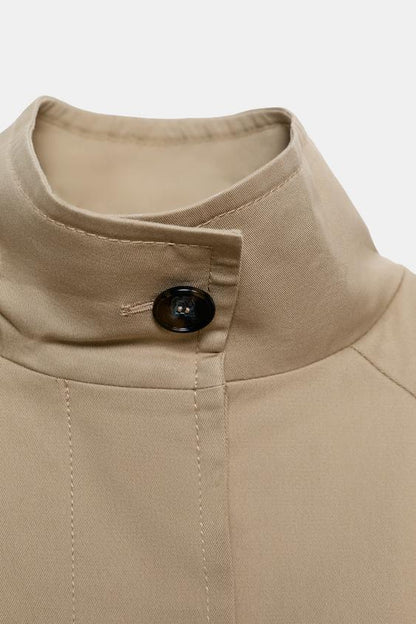 Trench oversize effet foulard ZW Collection Édition limitée
