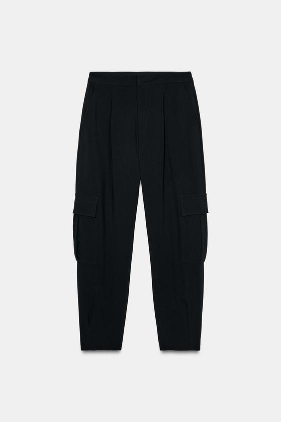 Pantalon carotte cargo