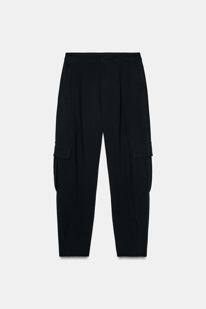 Pantalon carotte cargo