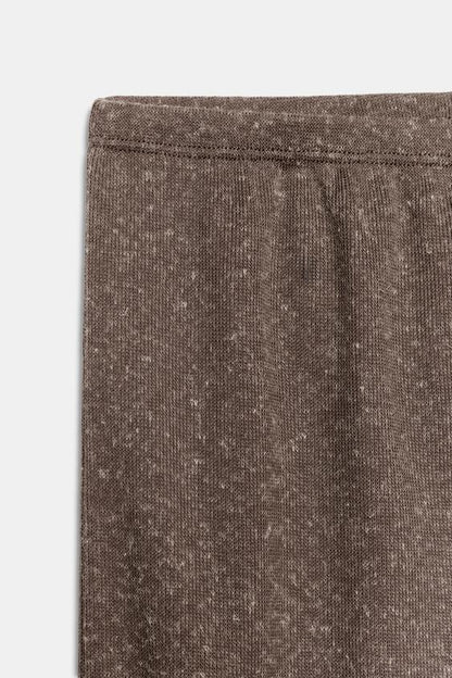 Pantalon droit texturé