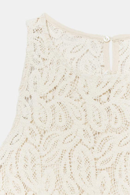 Top court au crochet