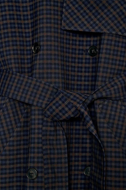 Trench à carreaux ZW Collection Édition limitée