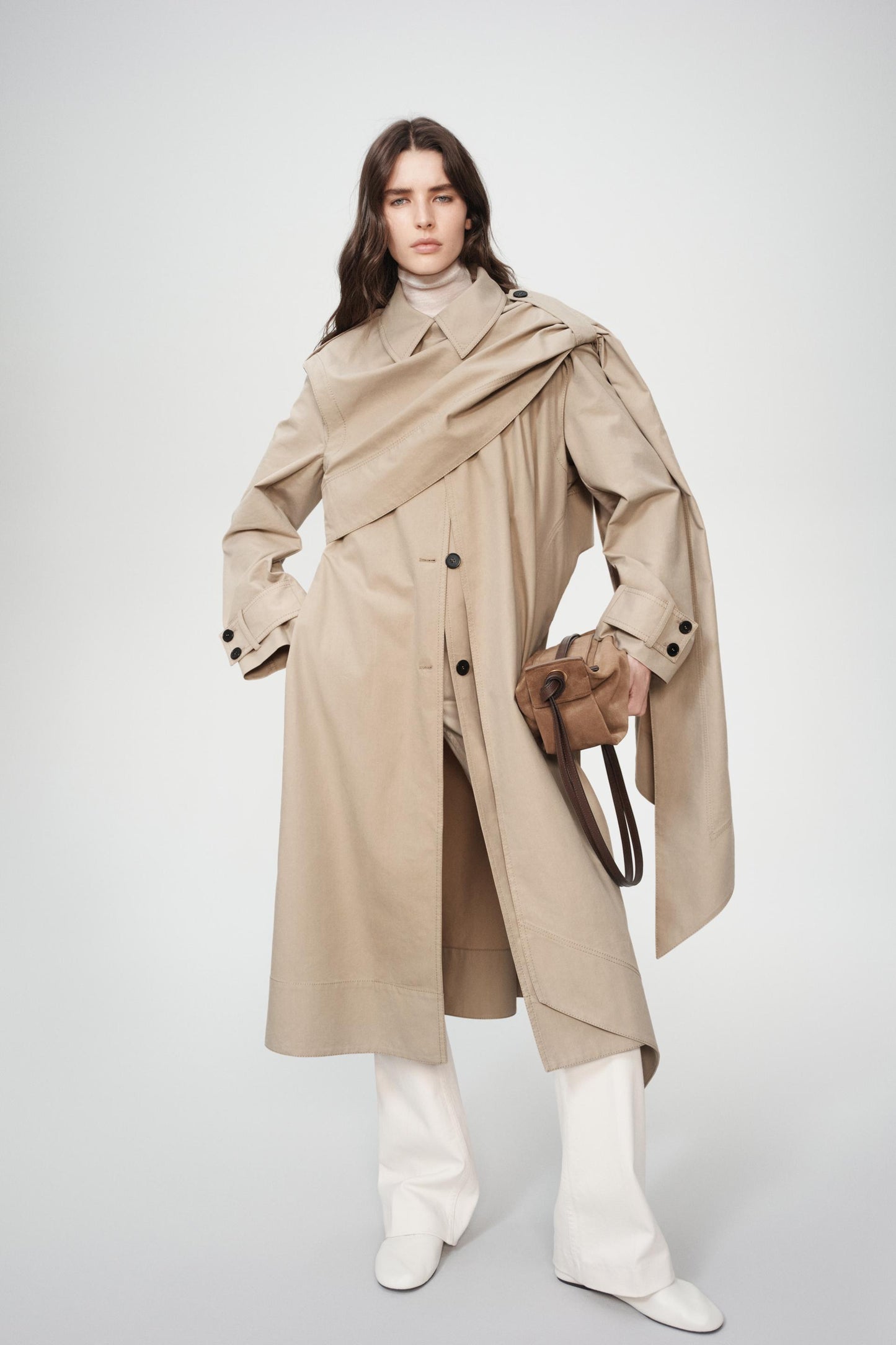 Trench gilet amovible 2 en 1 The Item Zara Woman
