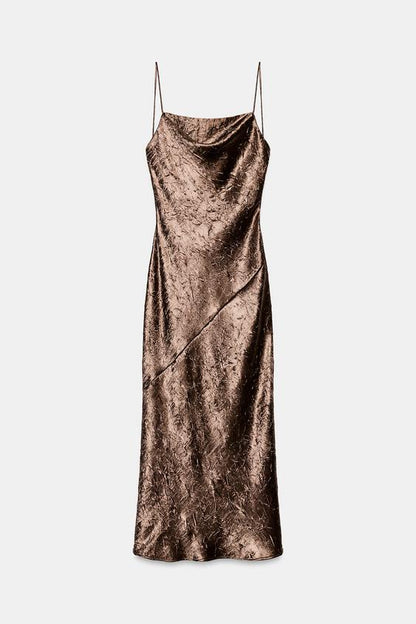Robe midi lingerie