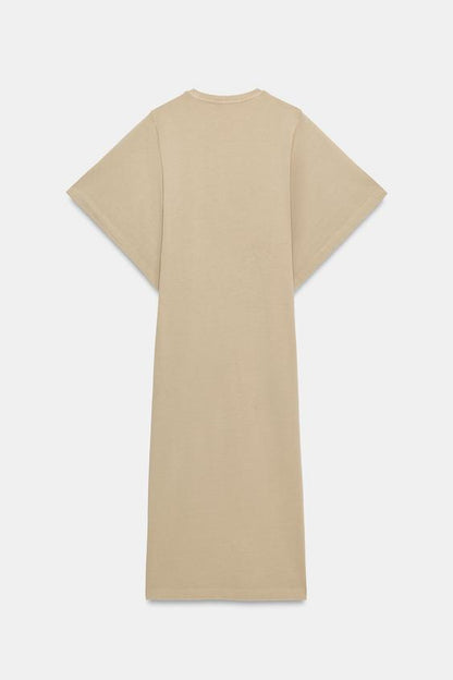 Robe midi en coton