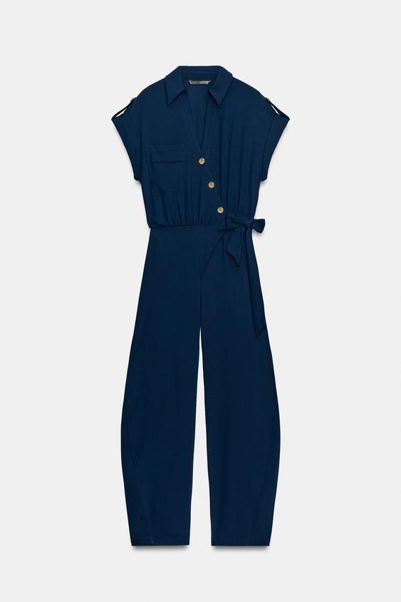 Combinaison longue avec ceinture