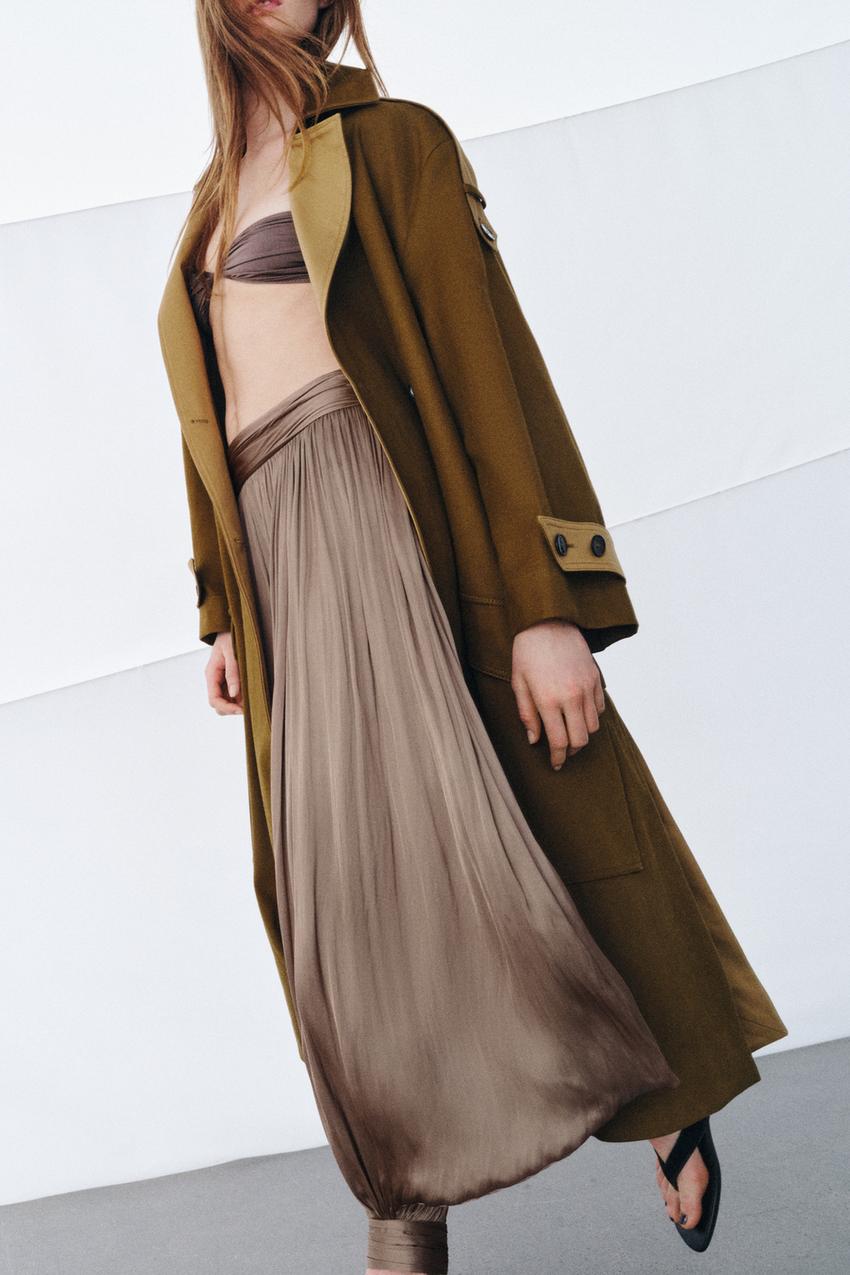 Pantalon plissé à volume ZW Collection