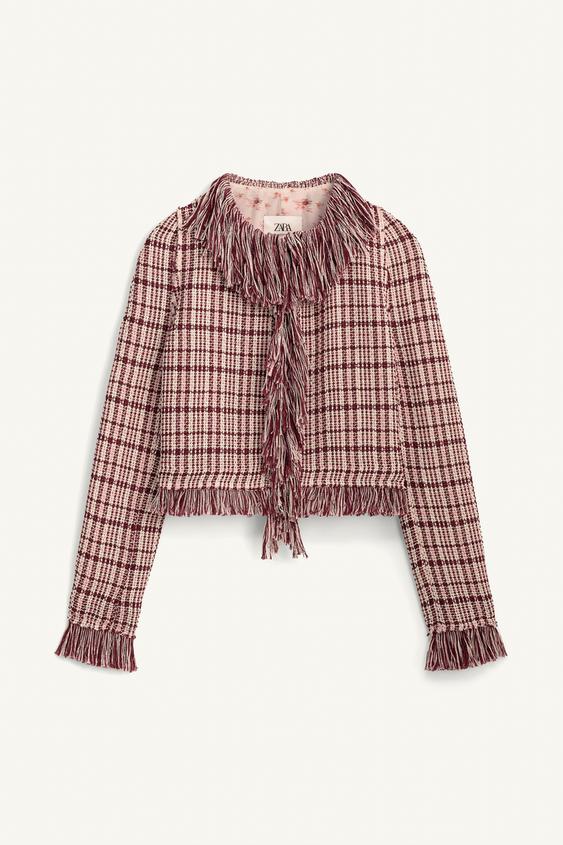 Veste structurée à franges Édition limitée