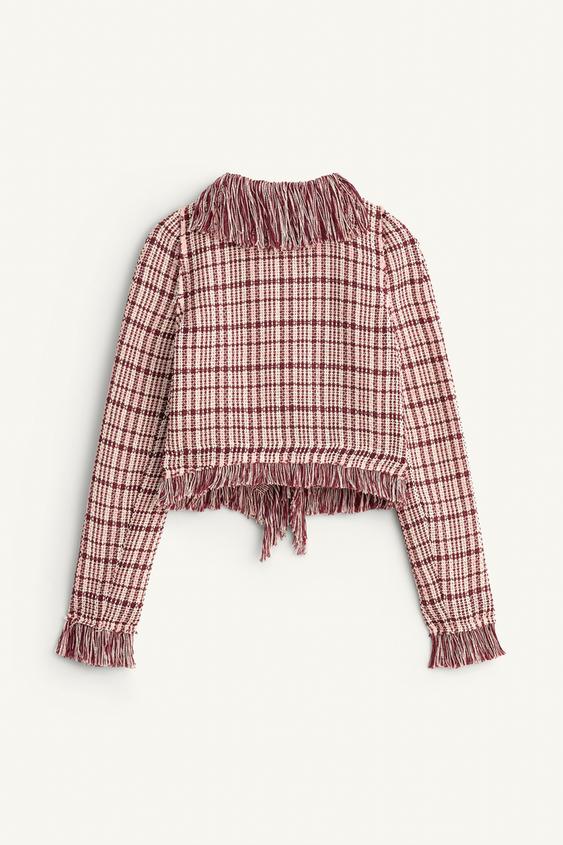 Veste structurée à franges Édition limitée