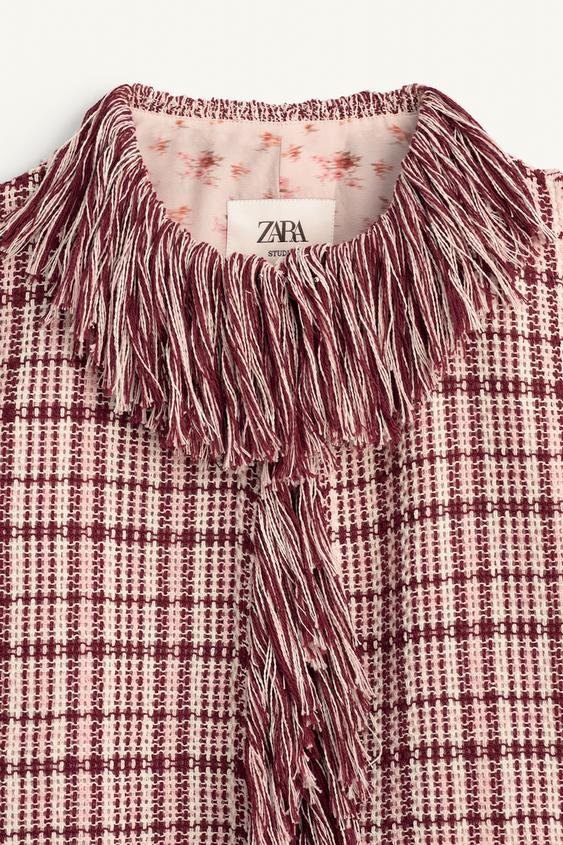 Veste structurée à franges Édition limitée