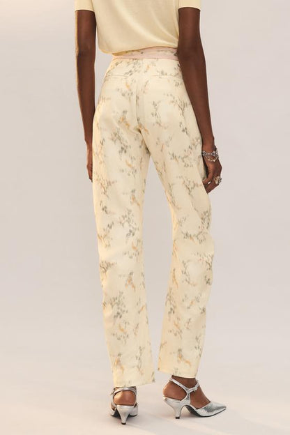 Pantalon imprimé à fleurs Édition limitée