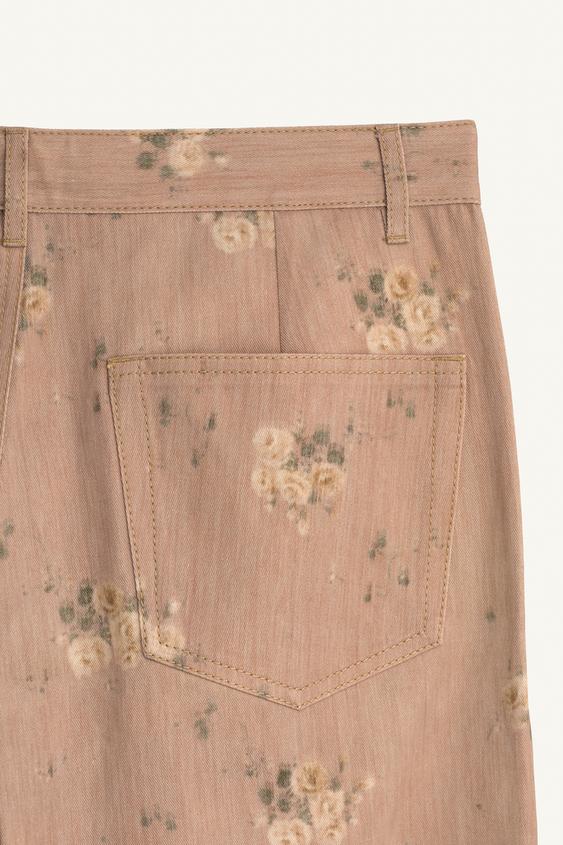 Pantalon imprimé à fleurs Édition limitée
