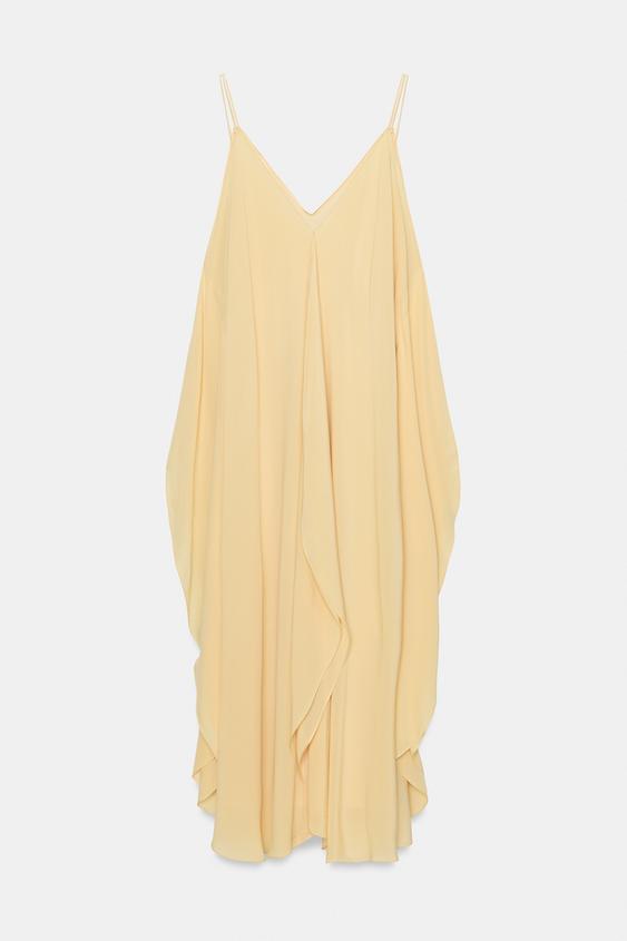 Robe fluide à volants ZW Collection Édition limitée
