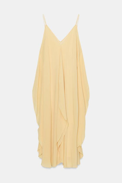 Robe fluide à volants ZW Collection Édition limitée