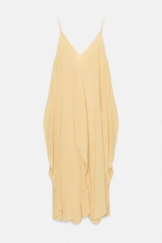Robe fluide à volants ZW Collection Édition limitée