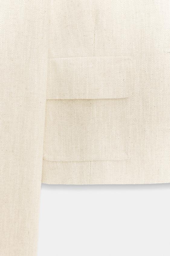 Blazer en tissu texturé