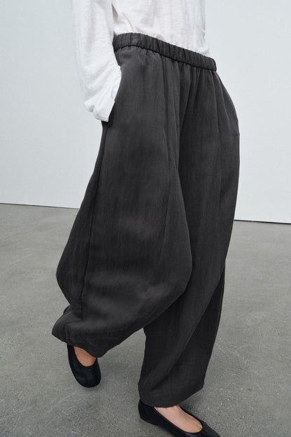 Pantalon coupe barrel ZW Collection