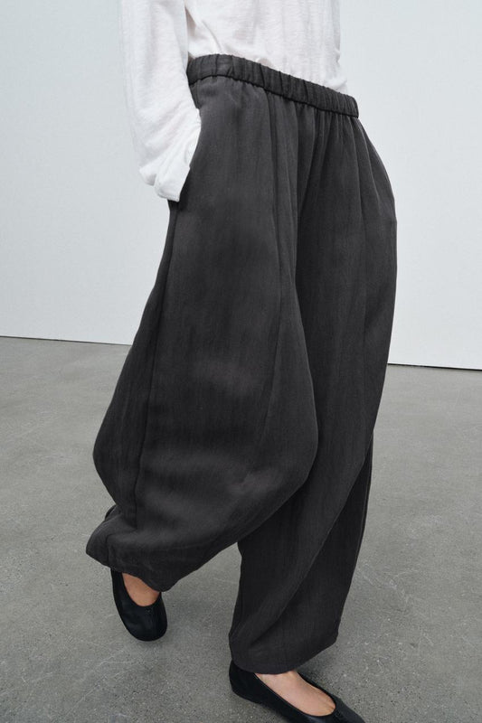 Pantalon coupe barrel ZW Collection