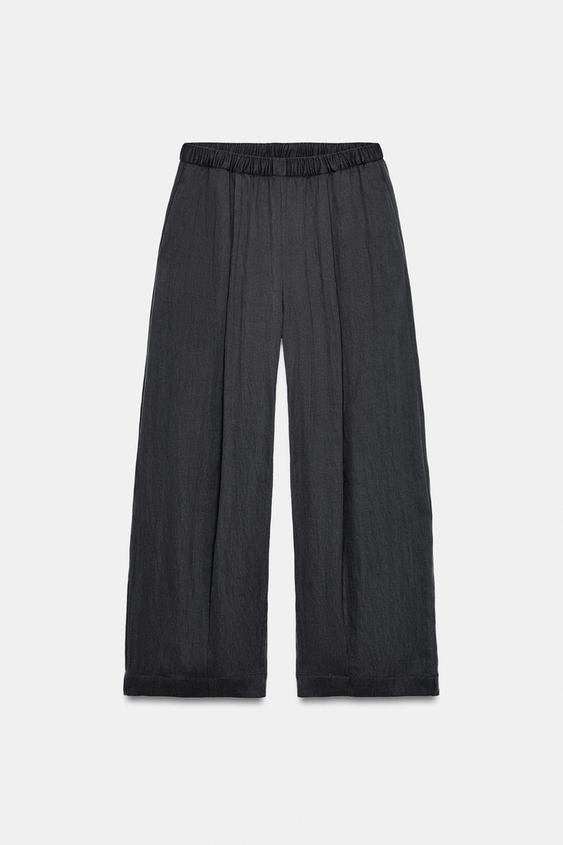 Pantalon coupe barrel ZW Collection